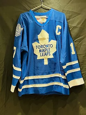 Ccm Toronto Maple Leafs Clark Jersey Size 48 • $50.89