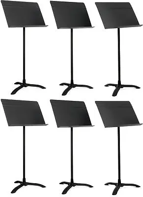 Manhasset Model 48 Symphony Music Stand 6-pack - Black (3-pack) Bundle • $885.75