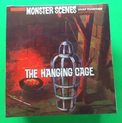 Moebius Aurora Re-issue Monster Scenes The HANGING CAGE Model Kit 2008 Sealed! • $49.95