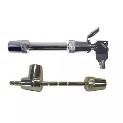 $67.99 • Buy Trimax Stainless 5/8  Hitch Receiver Pin & Adj Trailer Coupler Lock Keyed Alike