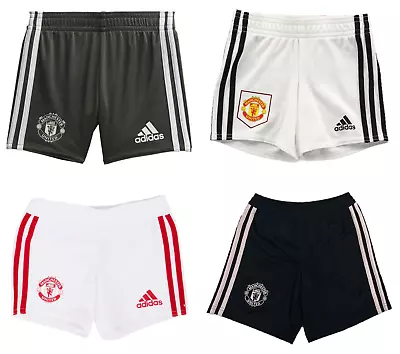 Manchester United Football Shorts Adidas Kid's Mini Kit Shorts - New • £6.99