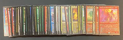 MTG - Commander Legends - Etched Foil Complete Set (101 Cards Total) • $224