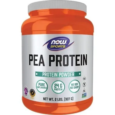 NOW Foods Pea Protein - Pure Unflavored 2 Lbs Pwdr • $26.97