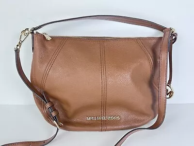 Michael Kors Bedford Medium Crescent Convertible Shoulder Bag Crossbody Luggage • $68