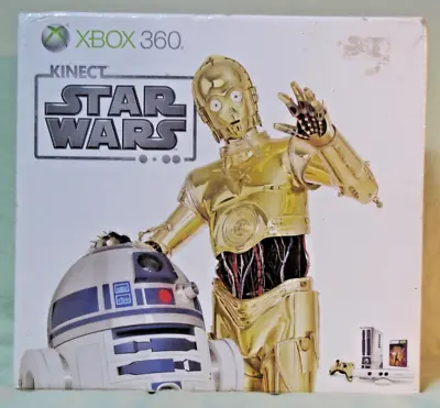 $674.95 • Buy Microsoft Xbox 360 320GB Kinect Star Wars Limited Edition Console NEW