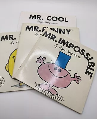 Roger Hargreaves Book Quad 1980 Mr. Men • $12