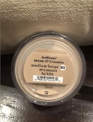 BareMinerals Foundation MEDIUM BEIGE - N20 8g • $22.98