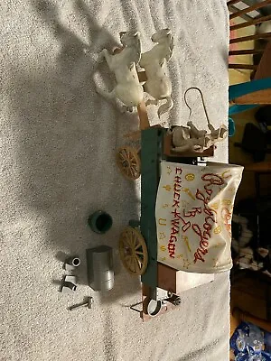 Vintage Roy Rogers Fix-It Chuck Wagon Play Set • $130