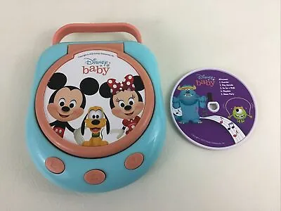 Disney Baby Carry Along Musical Toy CD Player 2018 Studio Fun Baby Minnie Mickey • $13.56