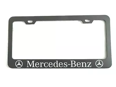 New Rear Novelty Mercedes-Benz Logo License Plate Frame With Hardware • $8