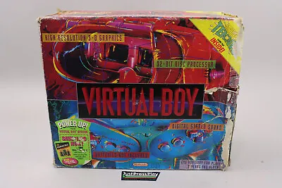 Nintendo Virtual Boy Console Complete Sound Works Visuals NOT Working Sold AS-IS • $499.99