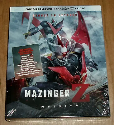 Mazinger Z Infinity Edition Collectors Blu-Ray+DVD+Book New Anime R2 • $88.76