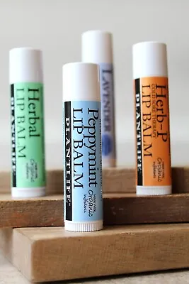 Plantlife Lip Balm: Olive Oil & Organic Beeswax For Soothing Care- Made In CA • $5