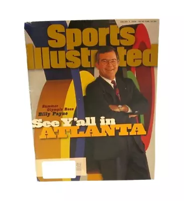 Sports Illustrated January 8 1996 Billy Payne Atlanta Olympics Merton Hanks • $12.99