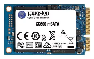 Kingston KC600 SSD 256GB SATA3 MSATA - SKC600MS/256G • £47.70