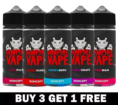 E Liquid Vampire Vape Koncept 70/30 Heisenberg Pinkman BloodSukka 0mg • £7.95