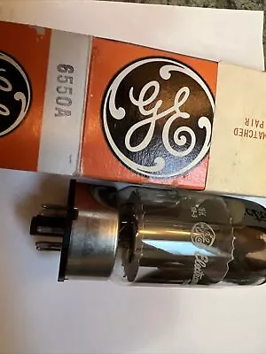 Vintage GE 6550A Tube Nos Tested  • £126.67