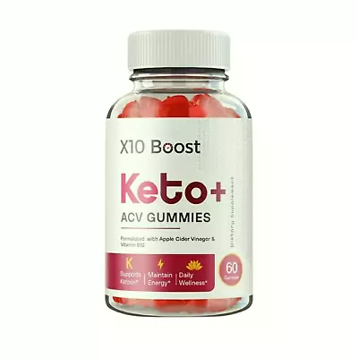 X10 Boost Keto Gummies X10 Boost Gummies Weight Loss (60 Gummies) • $18.99