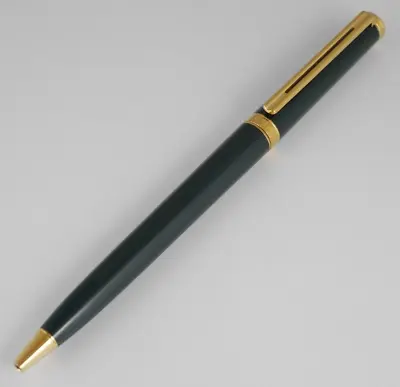 Montblanc Noblesse Oblige Green GT Ballpoint Pen (used) FREE SHIPPING WORLDWIDE • $199