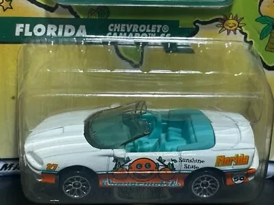 Matchbox Across America Florida Chevy Camaro Convertible 1/64 NIB MINT • $3.49
