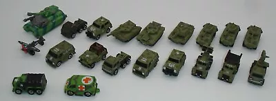 Vintage Military Micro Machines Cars Trucks Tanks 1988-89 Lot Of 18 • $49.99