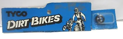 Tyco Slot Car Ho Motorcycle Dirt Bikes  1  Front Wheel Free Shipping Oem New • $15.99