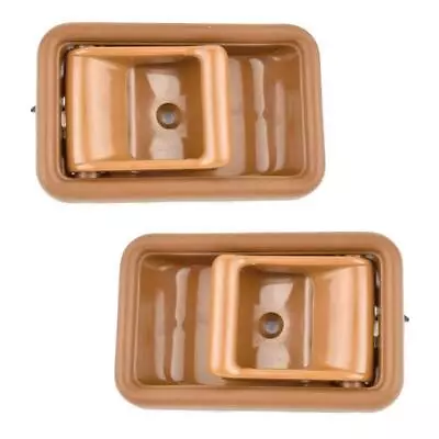 Pair Interior Inside Door Handle Holder Brown For Mazda B2000 B2200 B2600 Pickup • $18.25