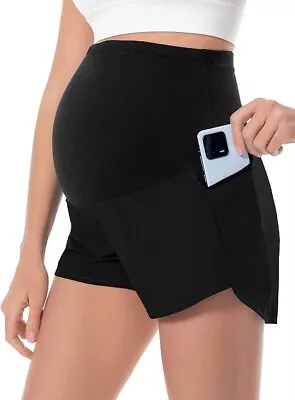 Women's Maternity Shapewear Shorts High Waist Pregnancy Underwear Belly XL SIZE • £10