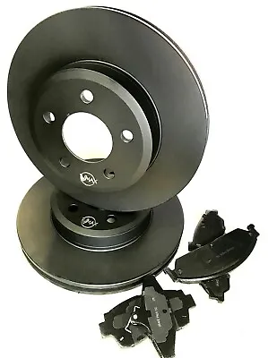 $326.36 • Buy Fits FORD F350 2WD Single Rear Wheel 86-94 FRONT Disc Brake Rotors & PADS PACK