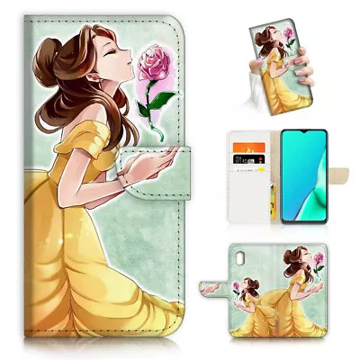 ( For Optus X Power 2 ) Flip Wallet Case Cover AJ24586 Beauty Beast Belle • $12.99