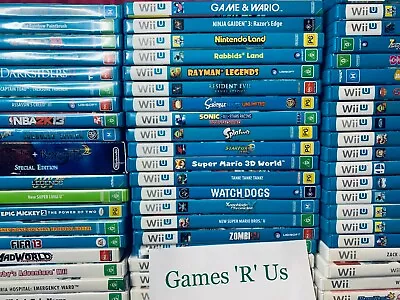 $27.95 • Buy Cheap Nintendo Wii U Games Bundle Selection Zelda XenoBlade Bayonetta Tracked