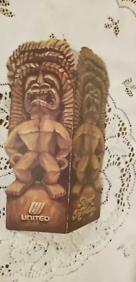 $7.99 • Buy Vintage United Airlines Royal Hawaiian Menu Tiki