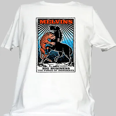 Melvins Metal Hardcore Punk Rock Short Sleeve White Unisex T-shirt S-3XL • £14.99