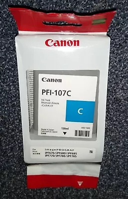 Canon PFI-102C Ink Cartridge Genuine Cyan • £19