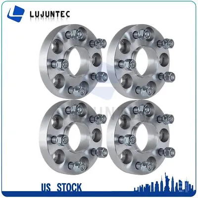 4pcs 5x114.3 Wheel Spacers | 67.1mm Hub And Wheel Centric 1  Inch | 12x1.5 Studs • $73.56