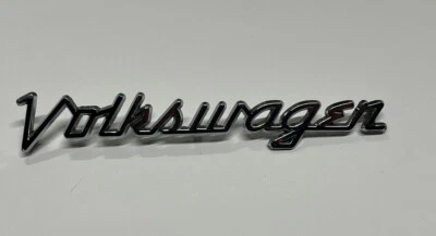 $24.95 • Buy Volkswagen Chrome Hood Script Emblem For VW Bug Beetle Type 1  113823853