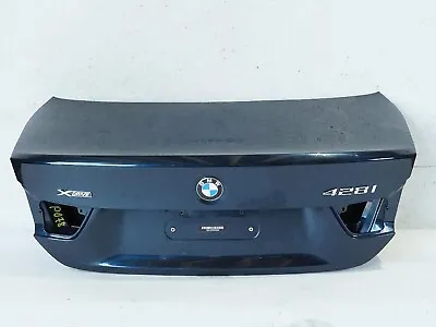 2014 - 2016 Bmw 4 Series F32 Trunk Deck Lid Tailgate Wo Rear View Camera Oem • $369.89