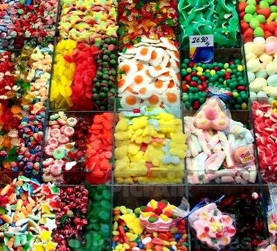 Ultimate Pick N Mix Sweets Bags Flavours Wholesale Gift Retro 1kg 2kg 200g 400g • £5.61