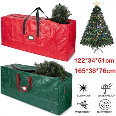 Extra Large Heavy Duty Christmas Tree Storage Bag Waterproof Garden Furniture AU • $24.59