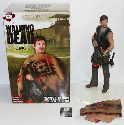 The Walking Dead Daryl Dixon 1/4 Scale 18  Statue - Gentle Giant #368/686 MIB • $329.99