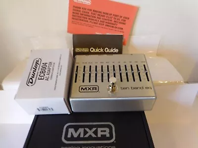MXR M108S Ten Band EQ Guitar Effects Pedal. New In The Box. Customize Your Sound • $115.95
