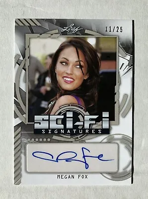 2016 Leaf Pop Century Megan Fox Sci-Fi Autograph #/25 • $152.99