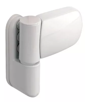 Pack Of 2 Number Avocet ET3D UPVC 3D Door Flag Hinges - White • £14.58