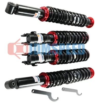 Red Coilovers Shock Absorber Lowering Suspension For VW MK2 MK3 GOLF&JETTA  • $209.99