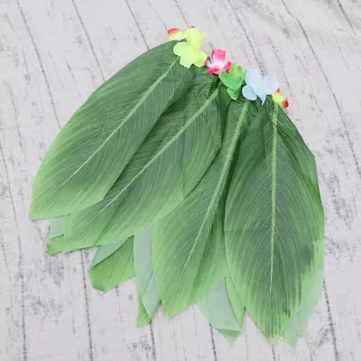  Hawaiian Grass Skirt Primitive Tribal Leaf Skirt Evening Performance Skirt For • $10.05