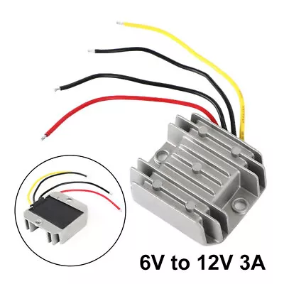 DC 6V To 12V 3A Step Up Converter Voltage Regulator Module Waterproof Tools Hot • £13.25