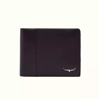 $70 • Buy R.M.Williams Mens Coin Pocket Wallet - Black - Yearling Leather - RRP159.9