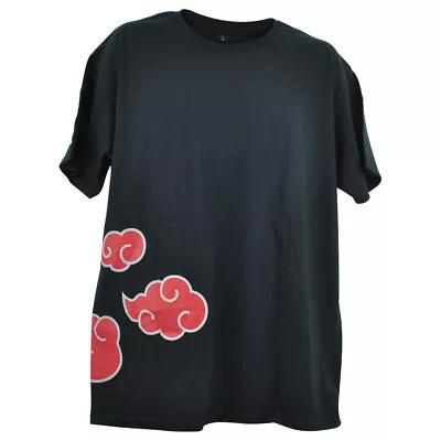 Ripple Junction Naruto Shippuden Akatsuki Clouds Men Crew Neck Tshirt Tee Large • $32.53