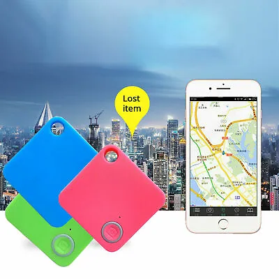 Phone Dog Flat Mini Gps Waterproof Device Tracker App For Kids Car Key Locator • $4.28