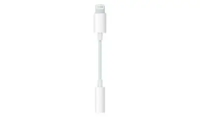 3.5mm Jack To Iphone Headphone Jack Adapter - White • £4.49